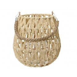 Lanterne Cordage Naturel En...