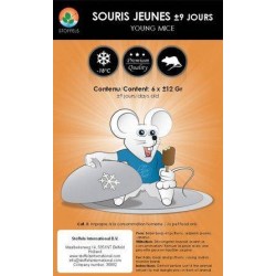 Nourriture congelée reptile...