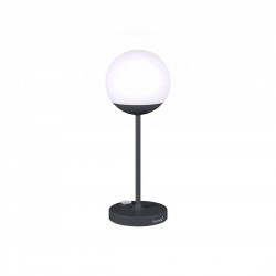 Lampe MOOON h41 Carbone FERMOB