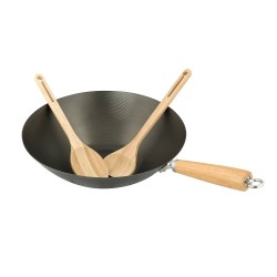 wok Acier avec revêtement...