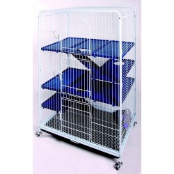 Cage BIG TOWER Bleu/blanc...