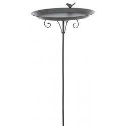Baignoire pr oiseau ø35cm-gris