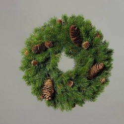 Couronne Sapin/Cônes   Ø33