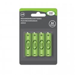 Piles AA x4 SMART SOLAR